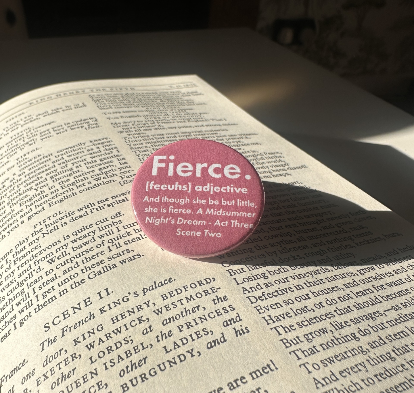 Badge: Fierce