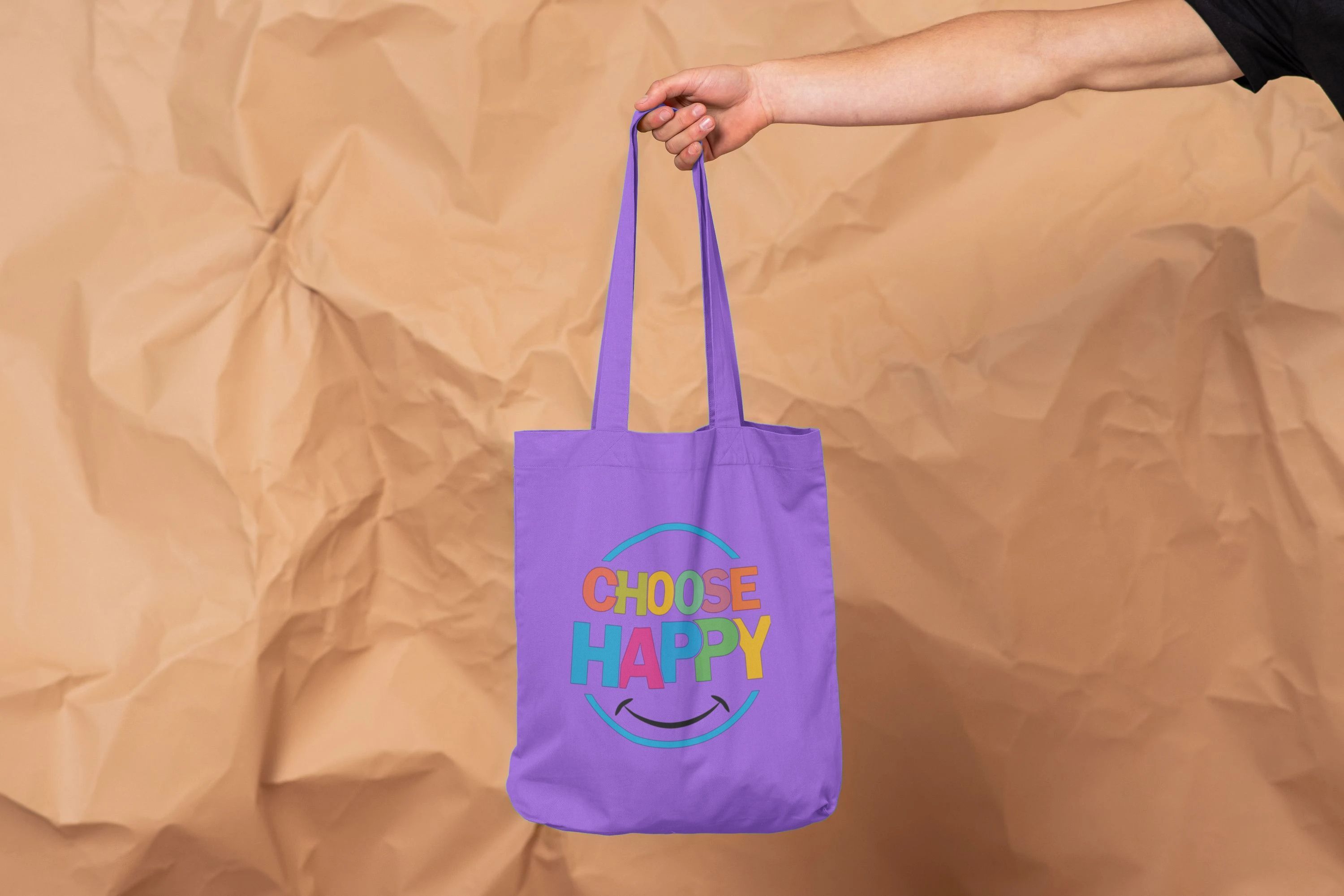 Organic Tote Bag: Logo