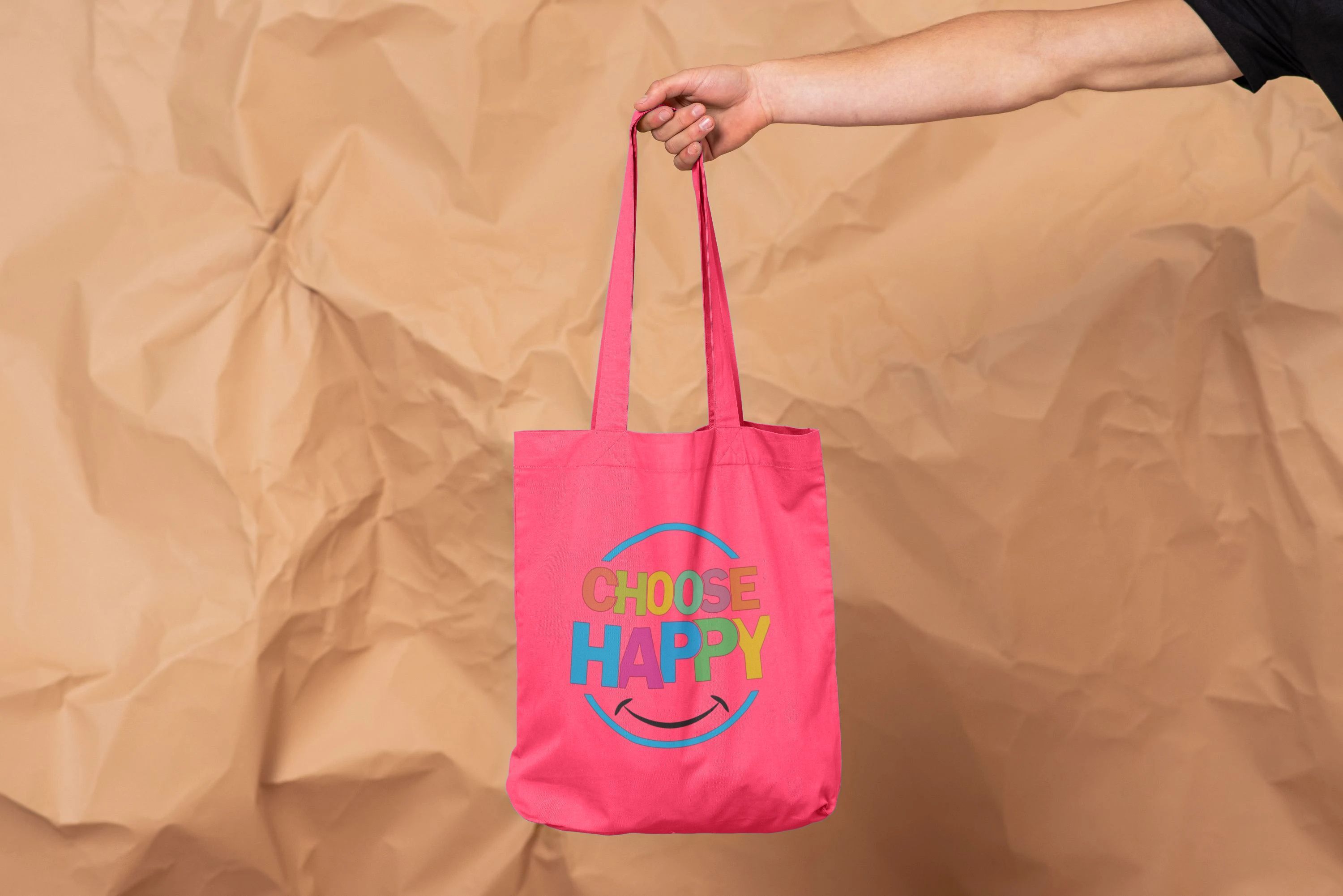 Organic Tote Bag: Logo